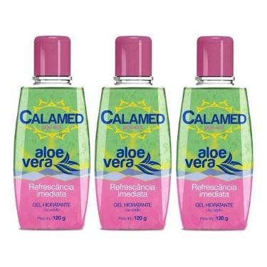 Imagem de Pós Sol Com Aloe Vera Gel Refrecante E Hidratante Calamed 3u - Cimed