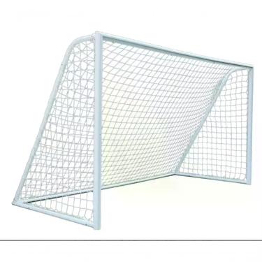 Imagem de Rede para Gol Futsal Par Rede Gol Futebol de Salão Fio 4MM Proteção U.V4 Branco Convenienza