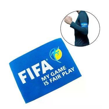 Imagem de Faixa de Capitão Importada Braçadeira de Futebol Ajustável - Estilo Bo