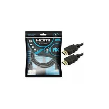 Imagem de Cabo HDMI 2.0 4K PIX, 5 Metros, 19 Pinos - 018-2225