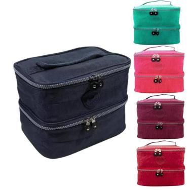 Imagem de Bolsa Térmica Viagem Fitness Portátil  Marmita Marmitex Com Alça Dois 