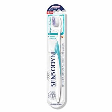 Imagem de Escova de Dente Sensodyne, Extra Macia, para Dentes Sensíveis | Limpeza Profunda, Limpeza Interdental