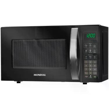 Imagem de Micro-ondas Mondial MO-01-21-B Preto 21 Litros 1200w 127v, Preto, 110V