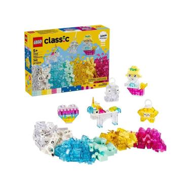 Imagem de LEGO Classic Caixa Transparente Mágica - 11040 340 Peças