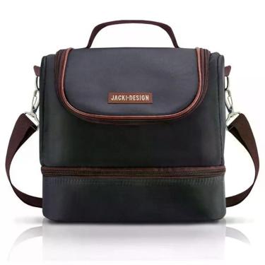 Imagem de Bolsa Térmica Com 2 Compartimentos For Men Jacki Design Preto/marrom