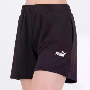 Imagem de Shorts Puma ESS Small NO. 1 Logo 4 Feminino Preto, M