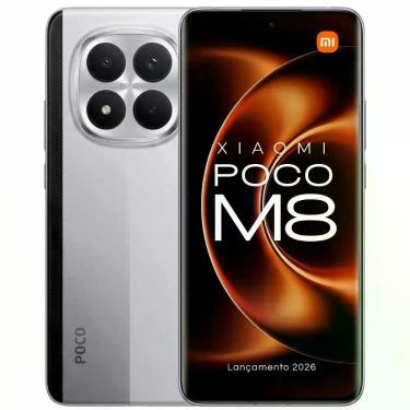Imagem de Smartphone P0CC0 M8 5G 512GB ROM 8GB RAM Preto tela 6,77 50MP 20MP Bat