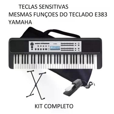 Imagem de Teclado musical ypt380 yamaha mesmo e383 yamaha