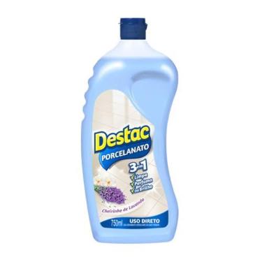 Imagem de Limpa Piso Destac para Pisos Porcelanato Cerâmica Lavanda e Alfazema 750ml
