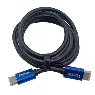 Imagem de Cabo Hdmi 2.0 Ultra Hd 4k Compatível Com Ps4 Blu Ray Projetor Monitor Ips 3 Mts