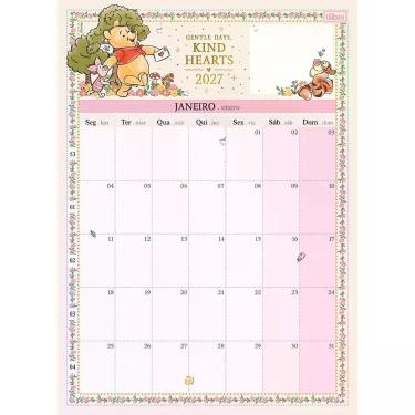 Imagem de Calendário Planner 21 x 29 cm Pooh 2027