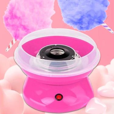 Imagem de Mini Máquina Algodão Doce Automática Ideal Produção Rápida E - Laurus