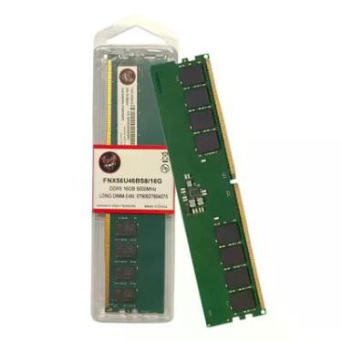 Imagem de Memoria Ram Para Desktop Fnx Dimm 16gb 5600mhz Ddr5 Cl46 Fnx56u46bs8-16g