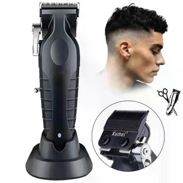 Imagem de Maquininha Kemei KM2296 Cortadora de Cabelo e Barba Entrega Rápida e O