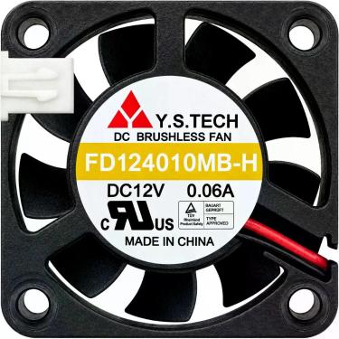 Imagem de Cooler FD124010MB-H 12V 0.06A 0.72W 2L 2 Pinos 40X40X10MM A1 - Y.S.TEC
