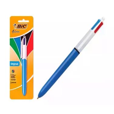 Imagem de Caneta Esferográfica 4 Cores Bic - 1.0 Mm - BIGNARDI