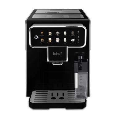 Imagem de Cafeteira Automática Ichef Super Latte Touch Plástico Preto com Display Digital Reservatório 1,5L 220V