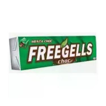 Imagem de Drops Freegells 27,9g, Chocolate C/ Menta