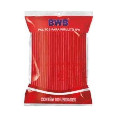 Imagem de 1.000 Palito para Pirulito Plástico 9cm - AAZ, Vermelho