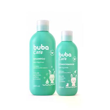 Imagem de Kit Buba Care Bebê e Criança Shampoo e Condicionador