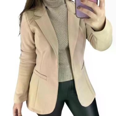 Imagem de Blazer manga longa kessey ref: kes8686, Nude, G