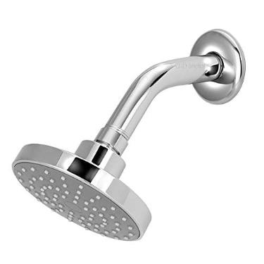 Imagem de Chuveiro Ducha Flatt Redondo Articulada Aquecedor Solar Gás