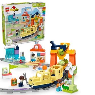 Imagem de LEGO DUPLO Town Grande Trem Comunitário Interativo 10428 (16 Peças)