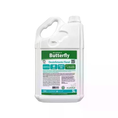 Imagem de Desinfetante Butterfly Floral Pronto Uso 5 Litros Audax