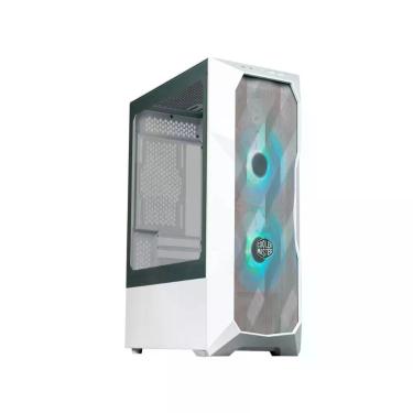 Imagem de Gabinete Masterbox Td300 Mesh Mini-ITX-Micro-ATX Aço com Fan RGB Lateral Vidro Temperado Branco Cooler Master