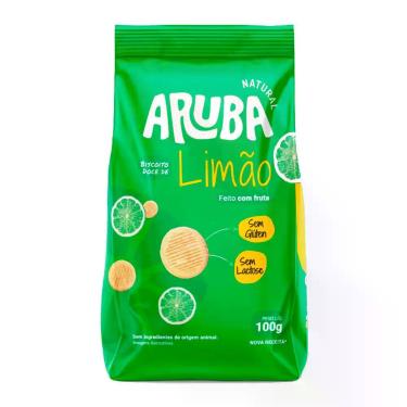 Imagem de Biscoito Aruba Limão Sem Glúten e Sem Lactose com 100g