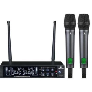 Imagem de Microfone Sem Fio Harmonics HSF-300 Duplo