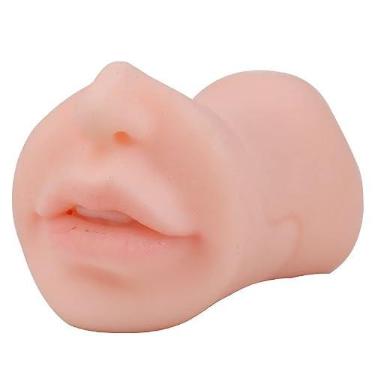 Imagem de Masturbador Duplo Masculino Vagina e Boca em Cyberskin