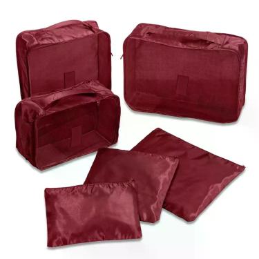 Imagem de Organizadores de Roupa Para Malas - XBT, Vermelho