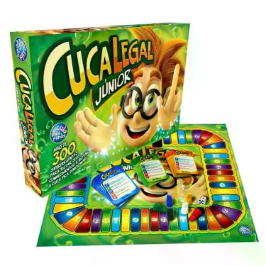 Imagem de Jogo de Tabuleiro Cuca Legal Júnior Perguntas e Respostas - Pais e Fil