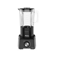 Liquidificador Philco PLQ1350 Turbo Glass Pro Maxx 6 1200W Preto, Pret Liquidificador Philco PLQ1350 Turbo Glass Pro Maxx 6 1200W Preto, Pret