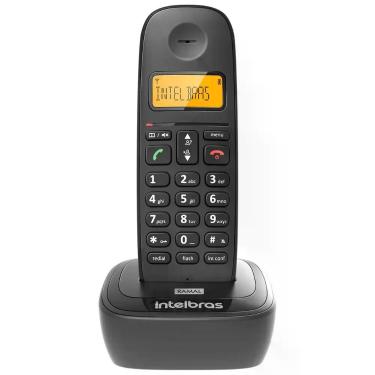 Imagem de Ramal para Telefone sem Fio Intelbras TS 2511 com Tecnologia DECT 6.0 Preto 1