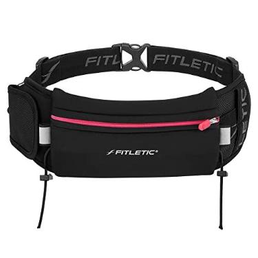 Imagem de Pochete para Corrida com porta gel e extra bolso Ultimate II Fitletic Zíper Rosa