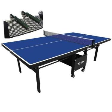 Imagem de Mesa Tênis De Mesa Paredão Suporte Rede Oficial 10845034 - Klopf