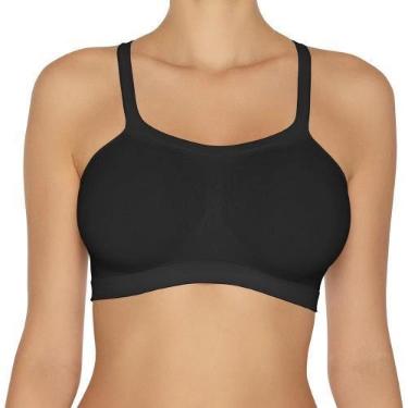 Imagem de Top Sem Costura E Sem Bojo Bandini Hanes Versátil Feminino, Preto, GG