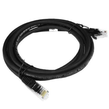 Imagem de PATCH CORD CAT.6 2,5m PRETO PC-ETH6U25BK PLUS CABLE
