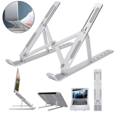 Imagem de Base Portátil Articulada Vertical Trabalho Fixo Comercio Notebook - HI