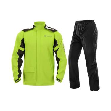 Imagem de Capa de Chuva para Motociclista com Calças - Impermeável para Moto e A