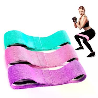 Imagem de 3 Hip Mini Bands Forte, Super Forte E Super Extra Forte Kit - RELET