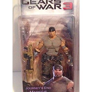 Imagem de Gears of War 3 Series 3 Action Figure Journeys End Marcus Fenix Gold Retro Lancer