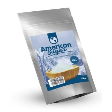 Imagem de American Sugar Adoçante Zero Açúcar Refil 35g Zero Calorias Sem Glúten