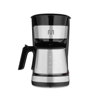 Imagem de Cafeteira Elétrica 30 Xícaras 1,2L com Jarra Inox e Filtro Reutilizável 127V 900W Preto Multi - GO041