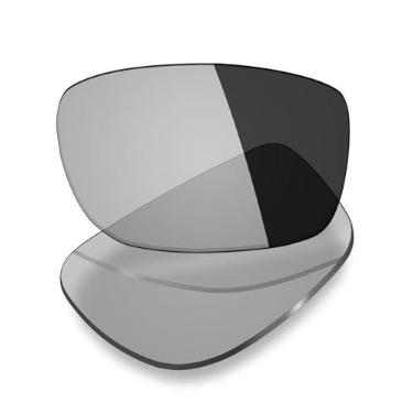 Imagem de Mryok Lentes de reposição UV400 para óculos de sol Ray-Ban RB4068 60 mm, HD Polarized, proteção UV, resistente a impactos e ajuste perfeito - Cinza fotocromático anti luz azul