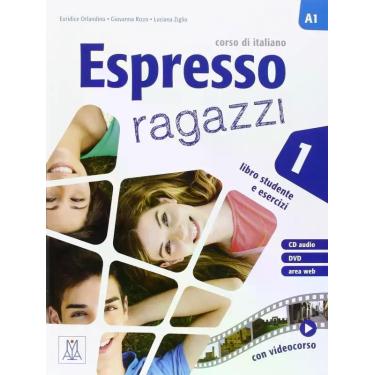 Imagem de Espresso ragazzi 1 (a1) - libro + cd audio + dvd - ALMA EDIZIONI, 21.1