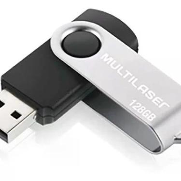 Imagem de PENDRIVE TWIST PRETO 128GB - PD591