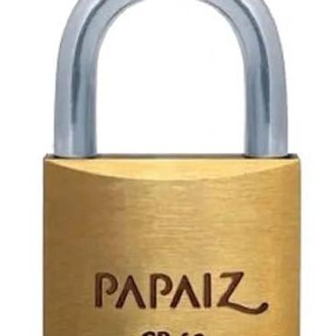 Imagem de Cadeado Papaiz 60mm Ka1 Chave Mesmo Segredo Original